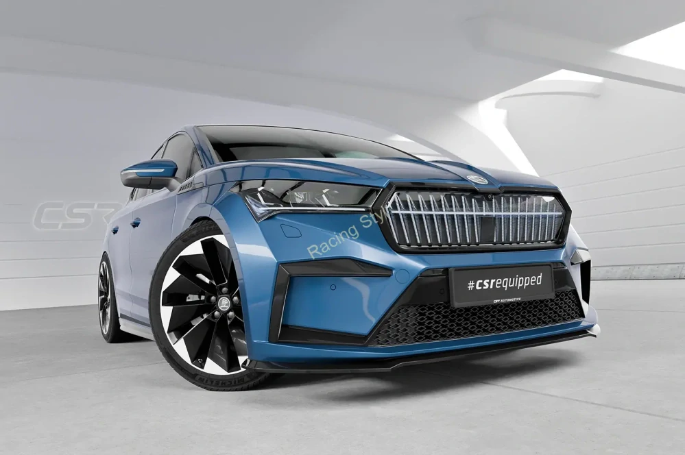 Škoda Enyaq Sportline/ RS přední spoiler lip Glossy Black CSR Lesk
