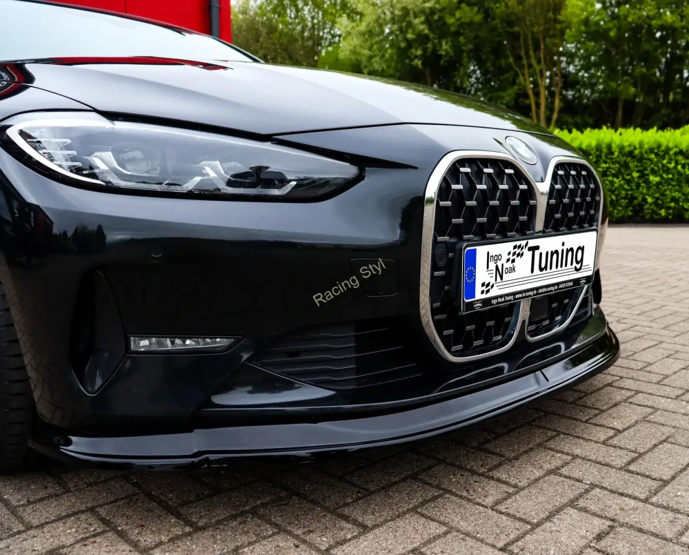 BMW 4 G22/G23 přední spoiler lip Glossy Black IN Tuning Lesk