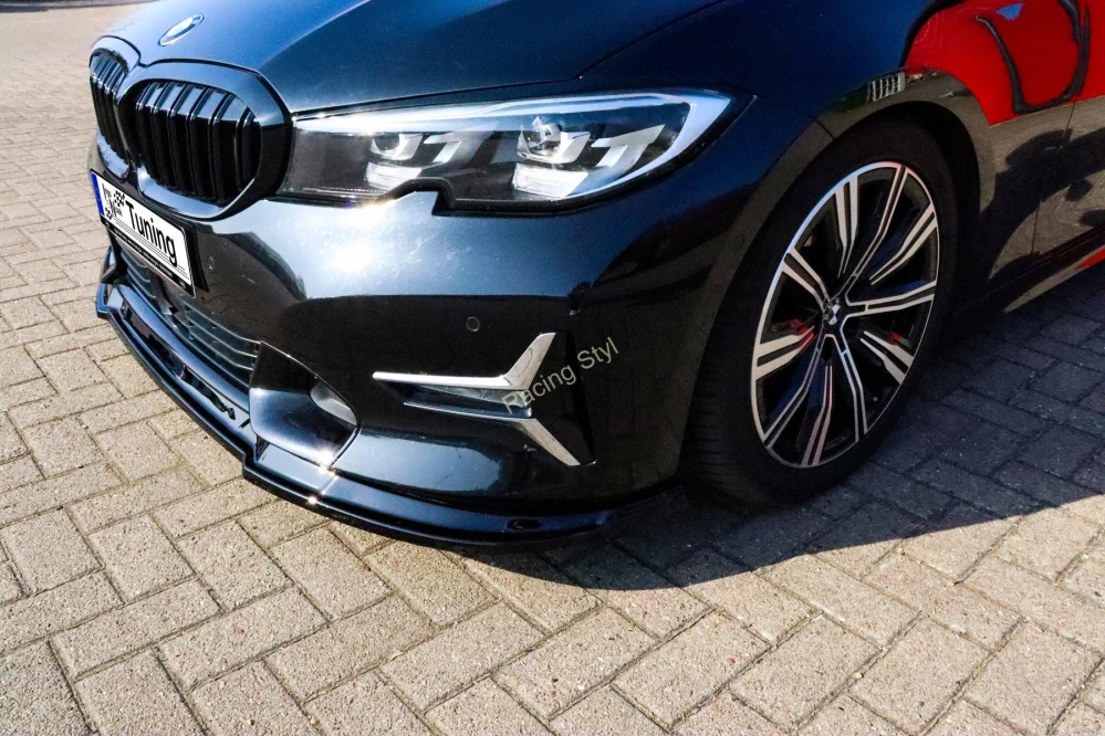 BMW 3 G20/G21 Přední spoiler lip Glossy Black IN Tuning Lesk