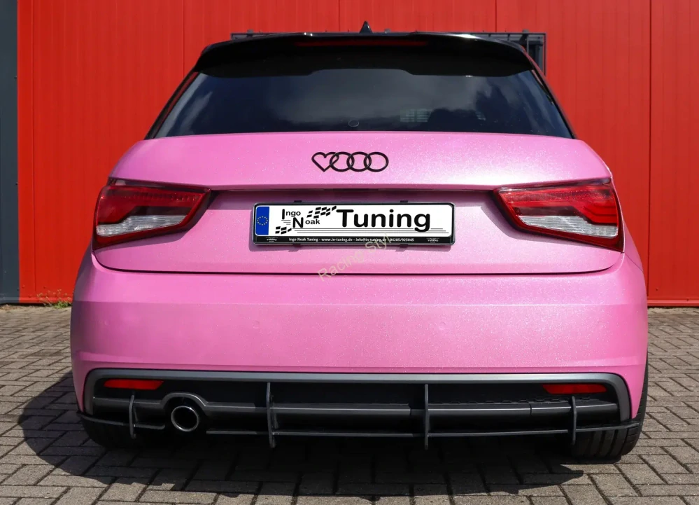 Audi A1 8X S-Line difuzor na zadní nárazník IN Tuning