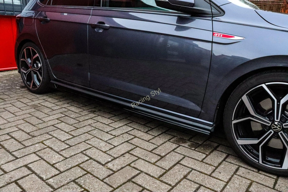 VW Polo 6 GTI 2G Facelift boční prahy s křidélky IN Tuning