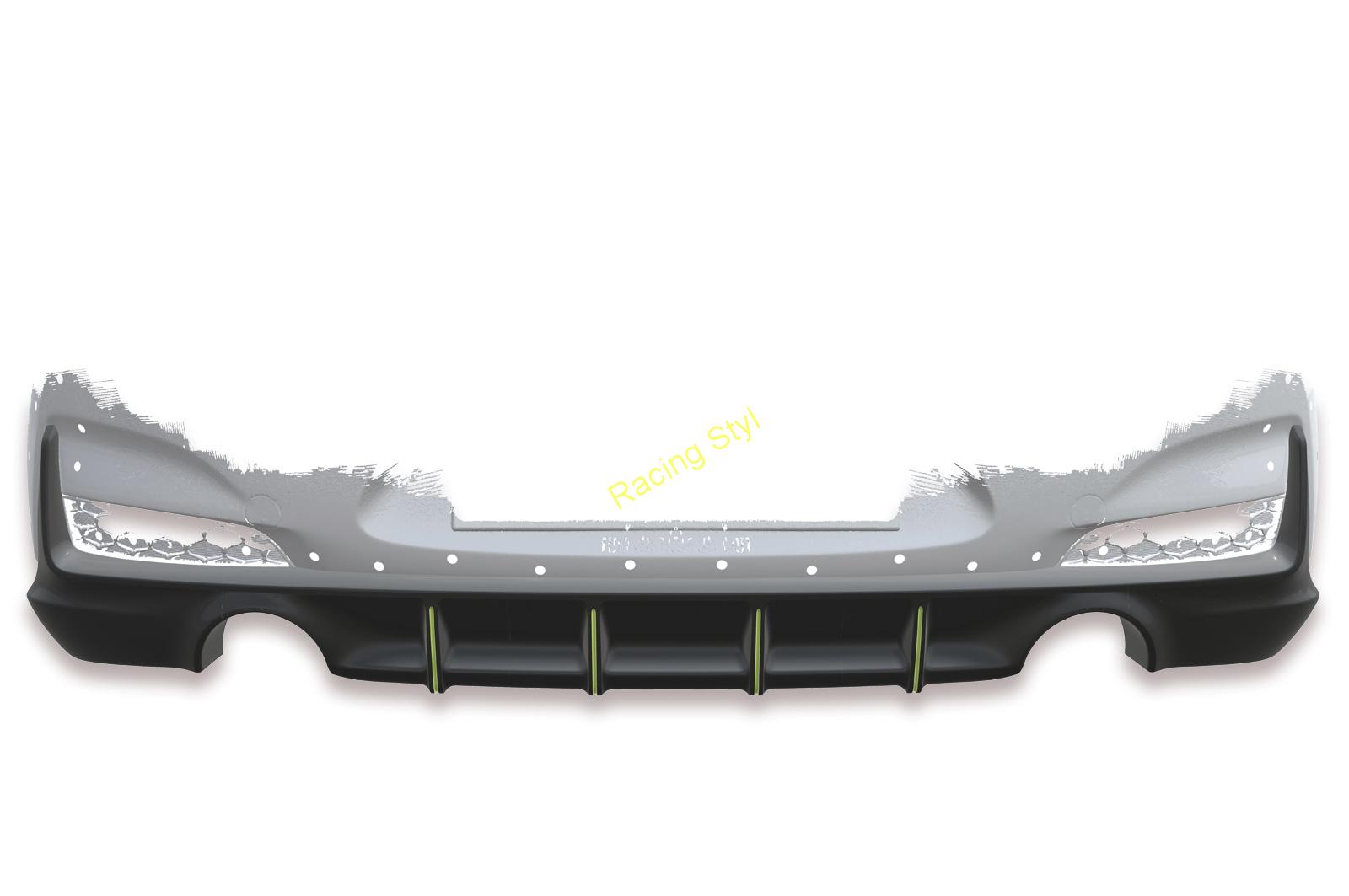 Hyundai I30 N (PD) spoiler na zadní nárazník difuzor CSR