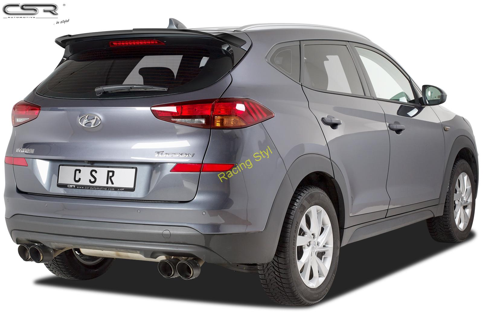 Hyundai Tucson (TL) zadní střešní spoiler Glossy Black CSR Lesk