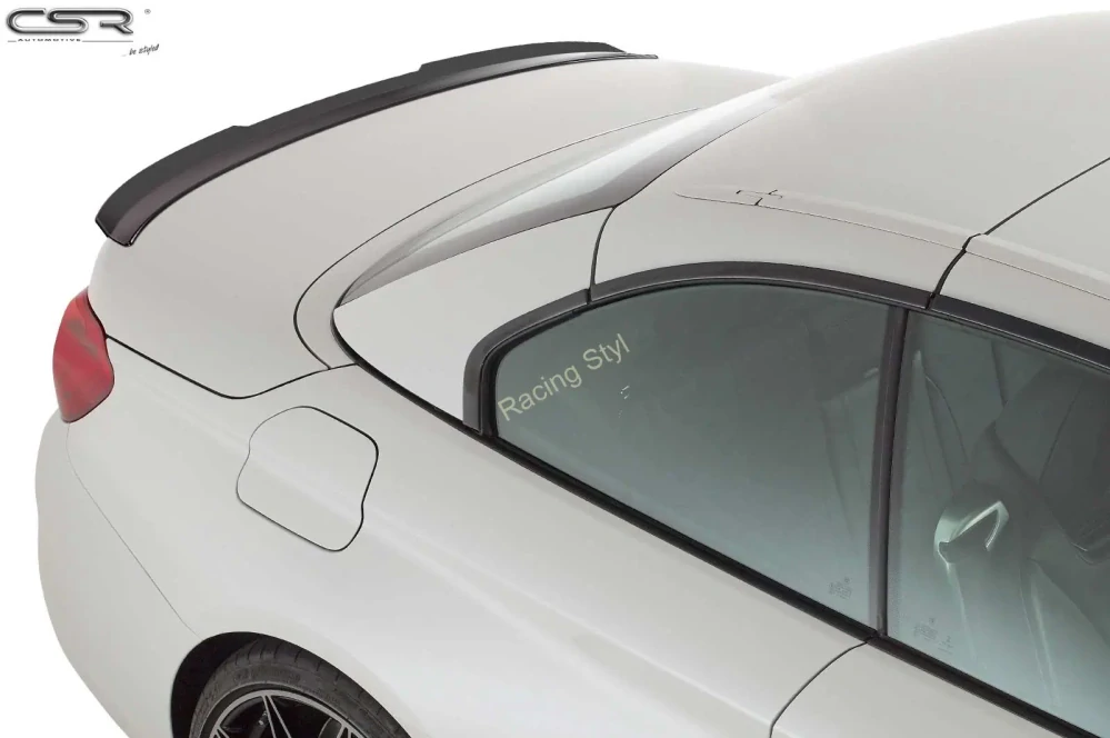 BMW 4 F33/ M4 F83 Cabrio zadní spoiler na víko kufru Glossy Black CSR Lesk