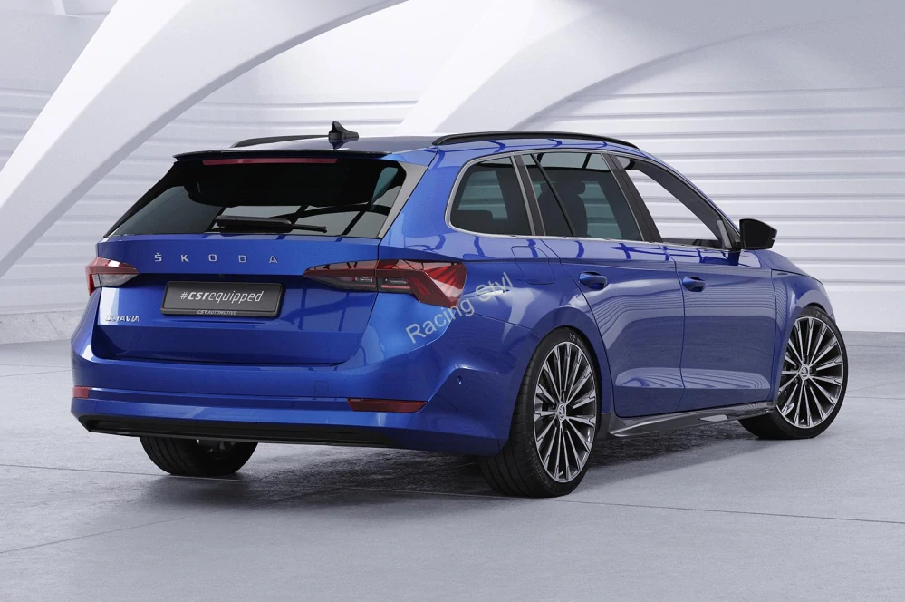 Škoda Octavia 4 Combi spoiler nad zadní okno Glossy Black CSR Lesk.