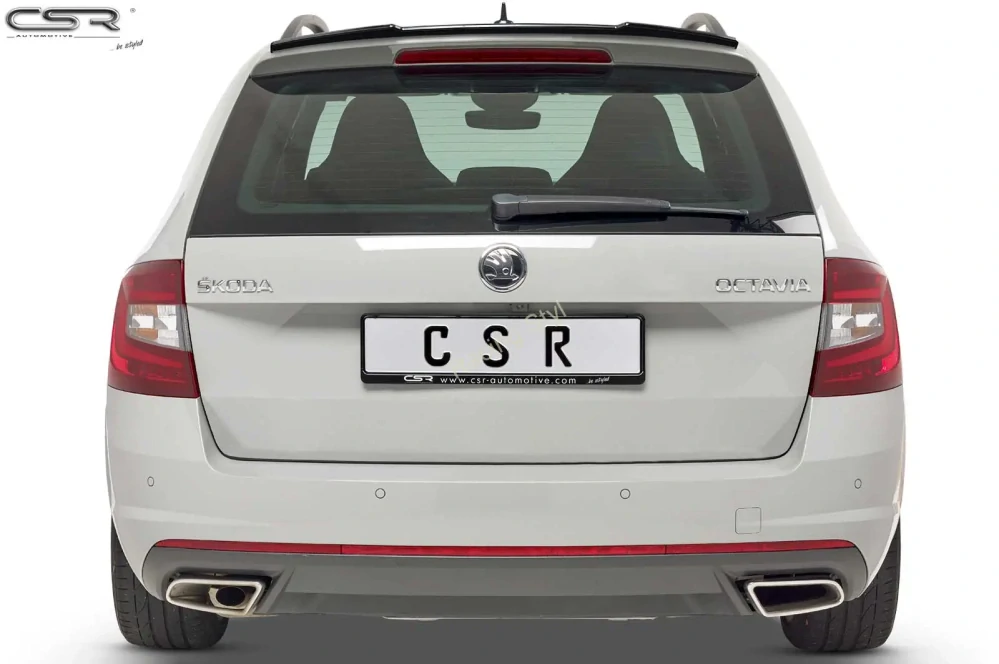 Škoda Octavia III 5E RS Combi zadní spoiler Glossy Black CSR Lesk.