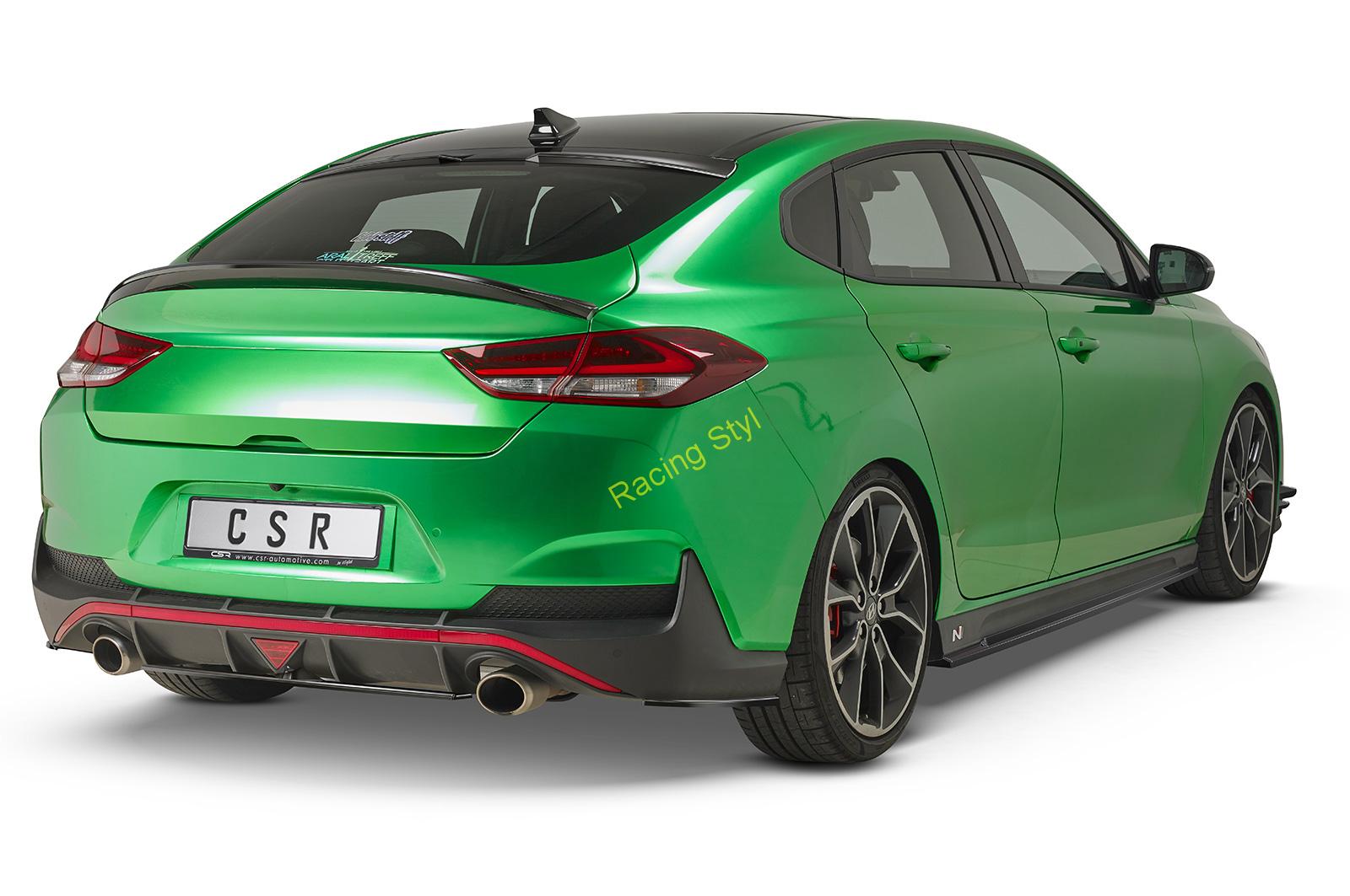Hyundai I30 N (PD) boční lišty na prahy Glossy Black CSR Lesk