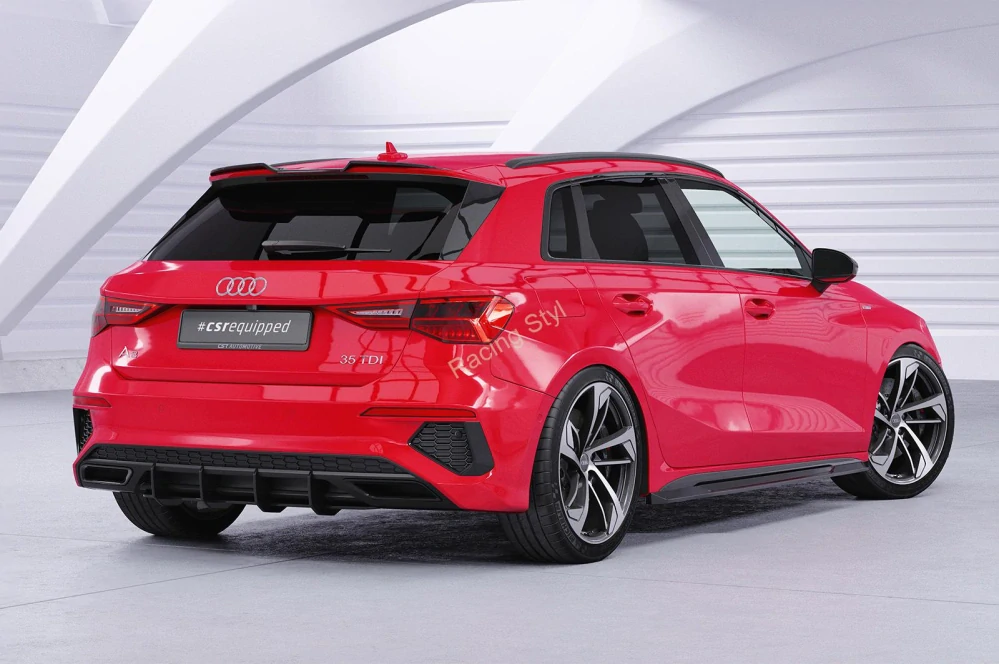 Audi A3 Sportback S-Line/S3 8Y spoiler nad zadní okno CSR Matt.