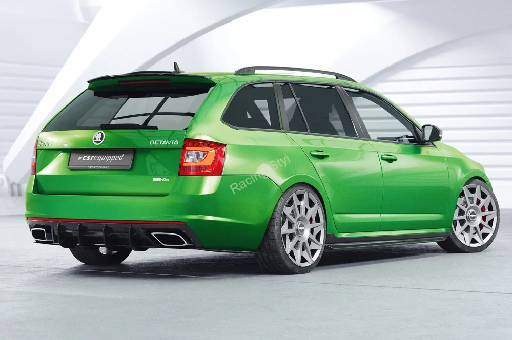 Škoda Octavia 3 typ 5E RS difuzor na zadní nárazník CSR