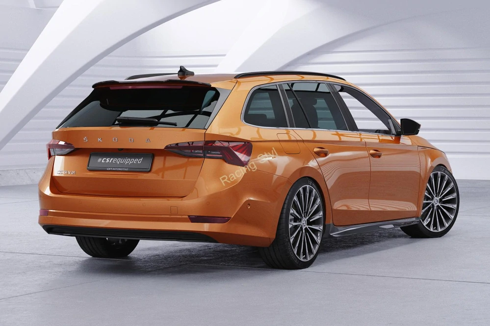 Škoda Octavia 4 Combi spoiler nad zadní okno Glossy Black CSR Lesk.