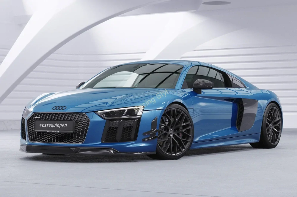 Audi R8 (4S) boční křidélka na nárazník Glossy Black CSR Lesk