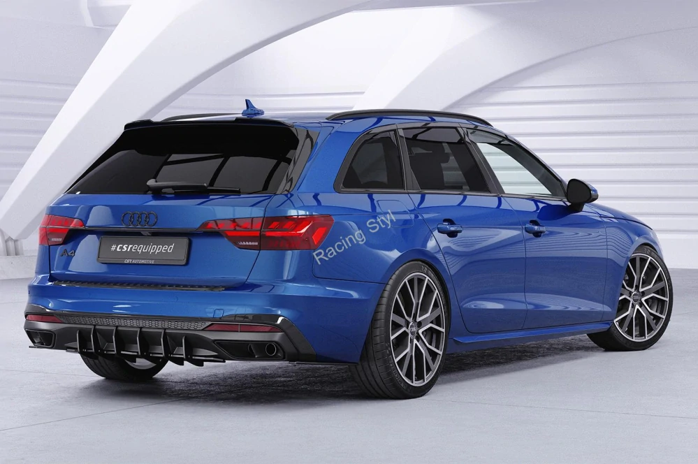Audi A4 B9 typ 8W Avant spoiler nad zadní okno Glossy Black CSR Lesk.