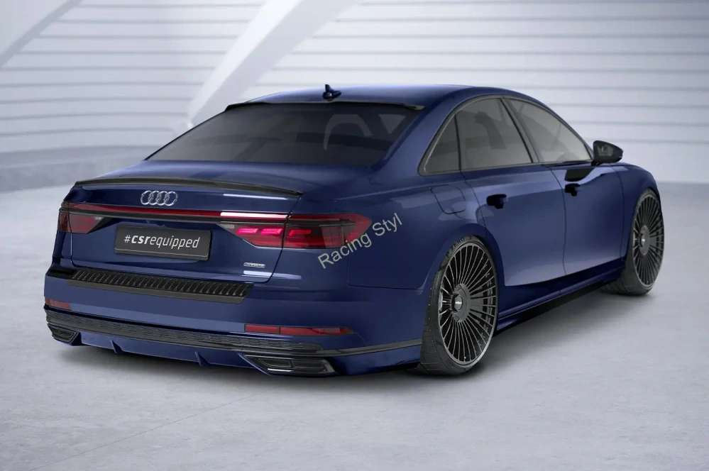 Audi A8 (D5) spoiler na víko kufru Glossy Black CSR Lesk
