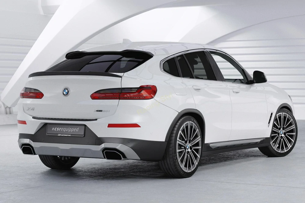 BMW X4 G02 spoiler nad zadní okno Glossy Black CSR Lesk.
