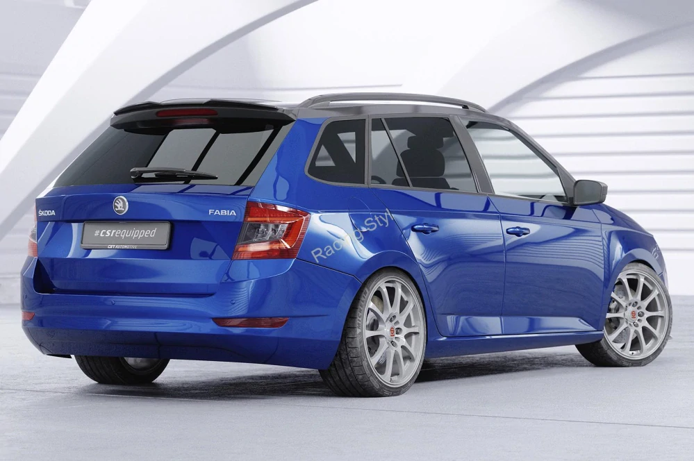 Škoda Fabia 3 Combi spoiler nad zadní okno Glossy Black CSR Lesk.