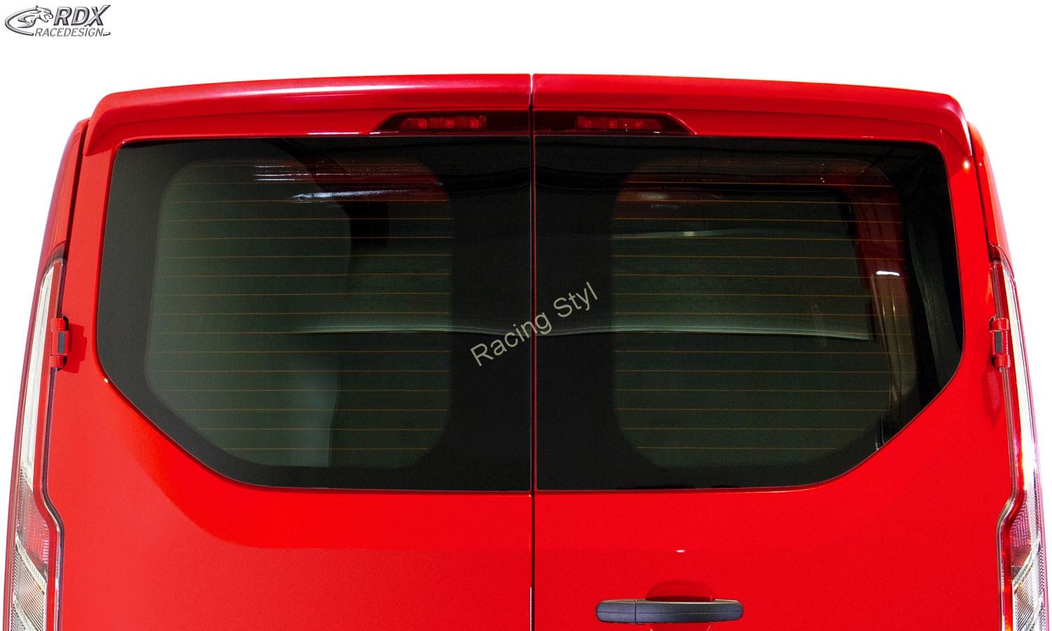 Ford Transit Custom/ Tourneo Custom strešní spoiler RDX na křídlové dveře