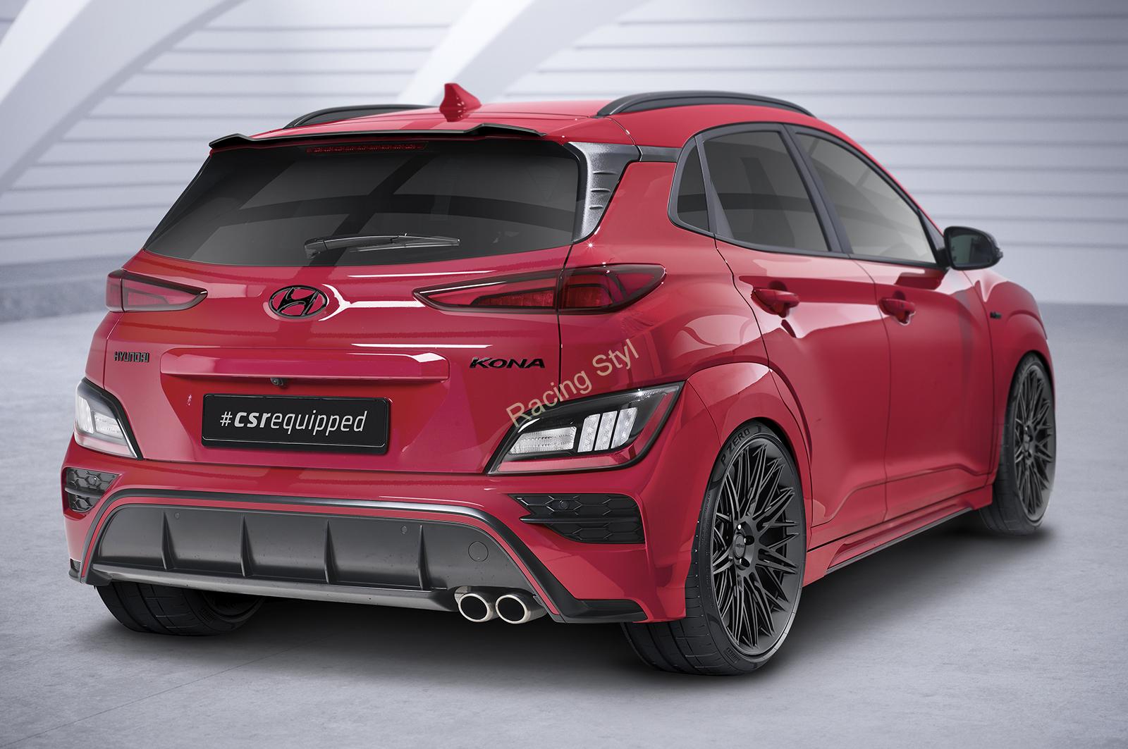 Hyundai Kona spoiler nad zadní okno Glossy Black CSR Lesk