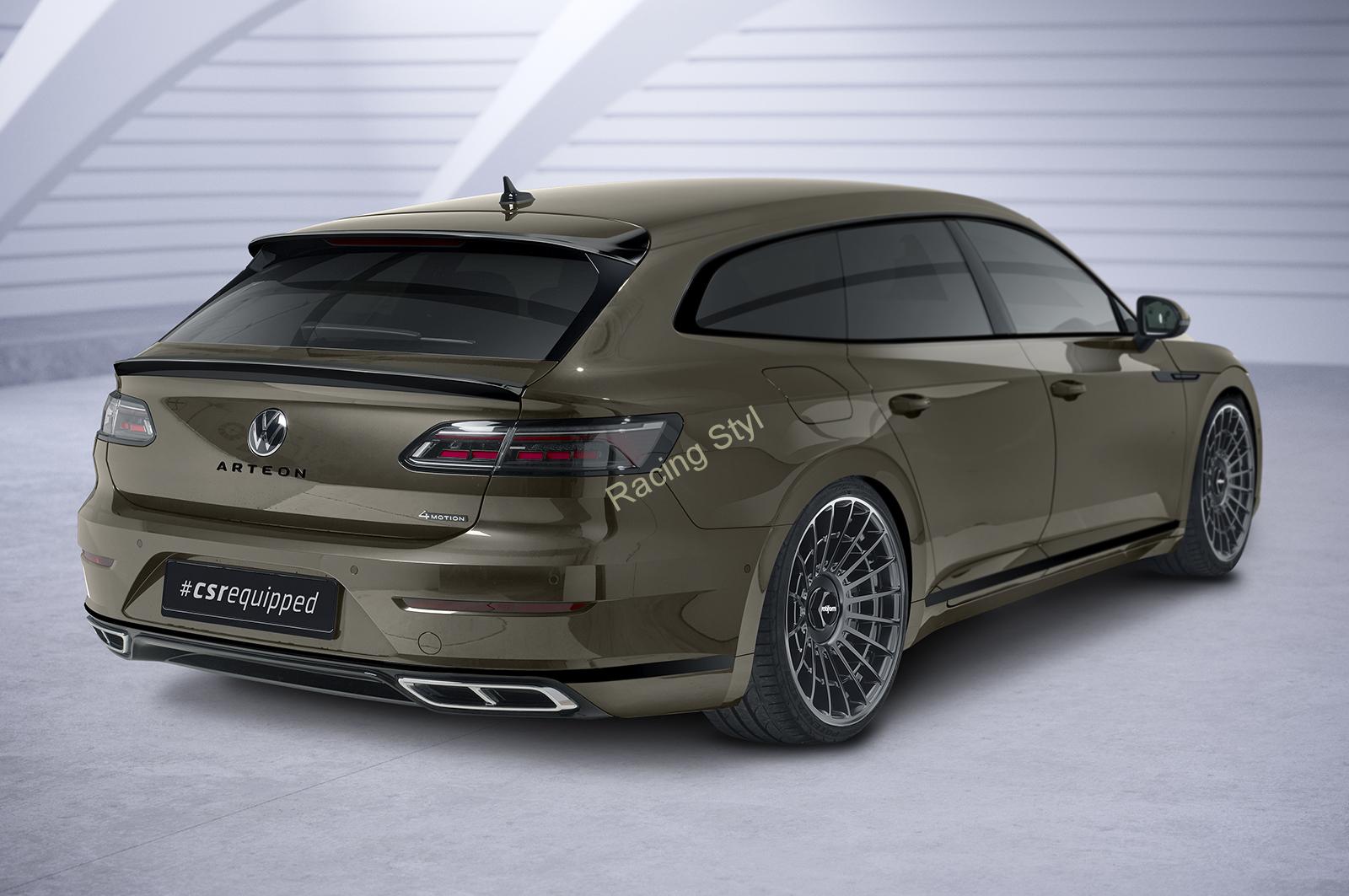 VW Arteon Shooting Brake spoiler nad zadní okno Glossy Black CSR Lesk.