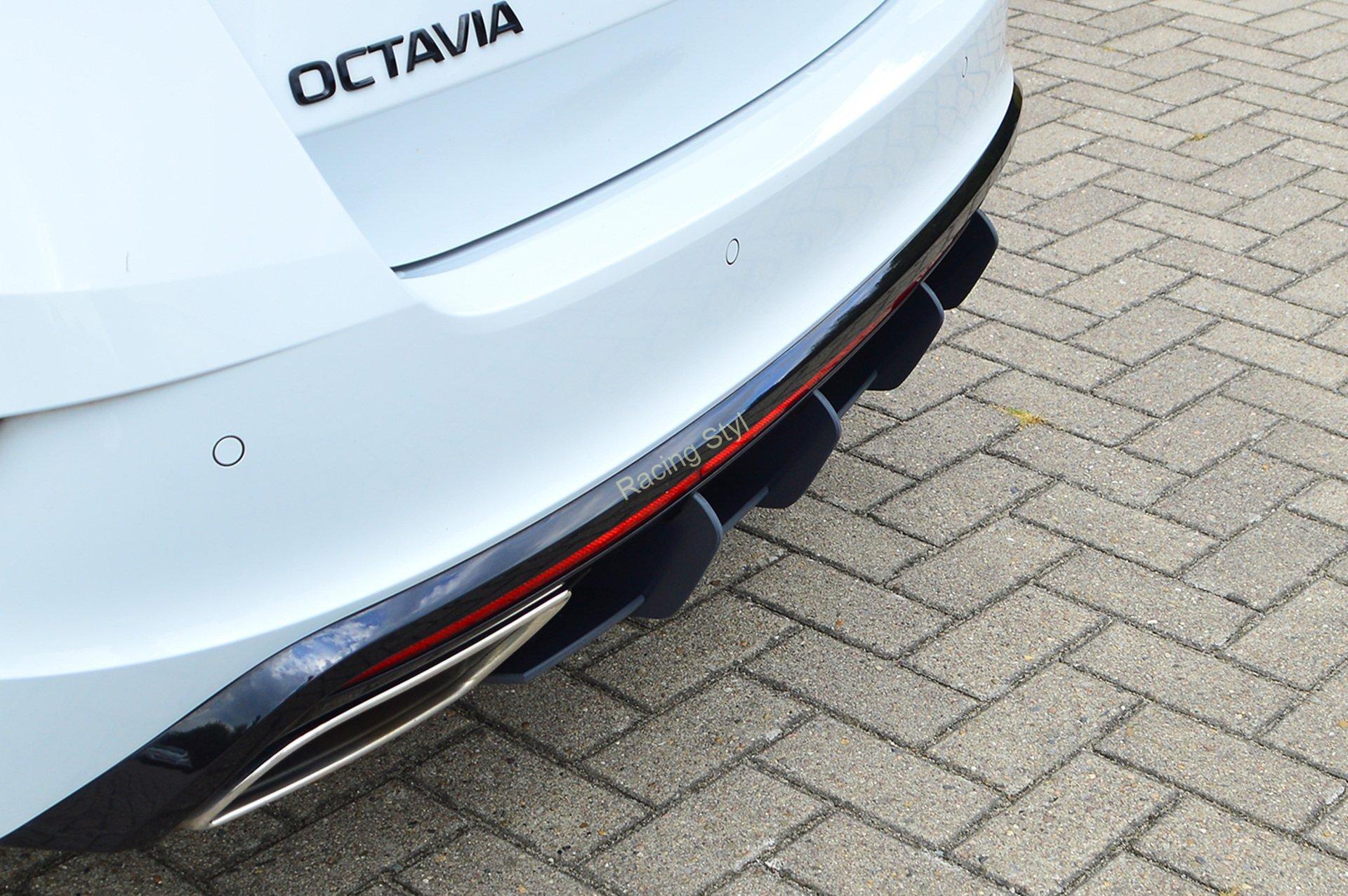Škoda Octavia RS NX zadní spoiler difuzor IN Tuning