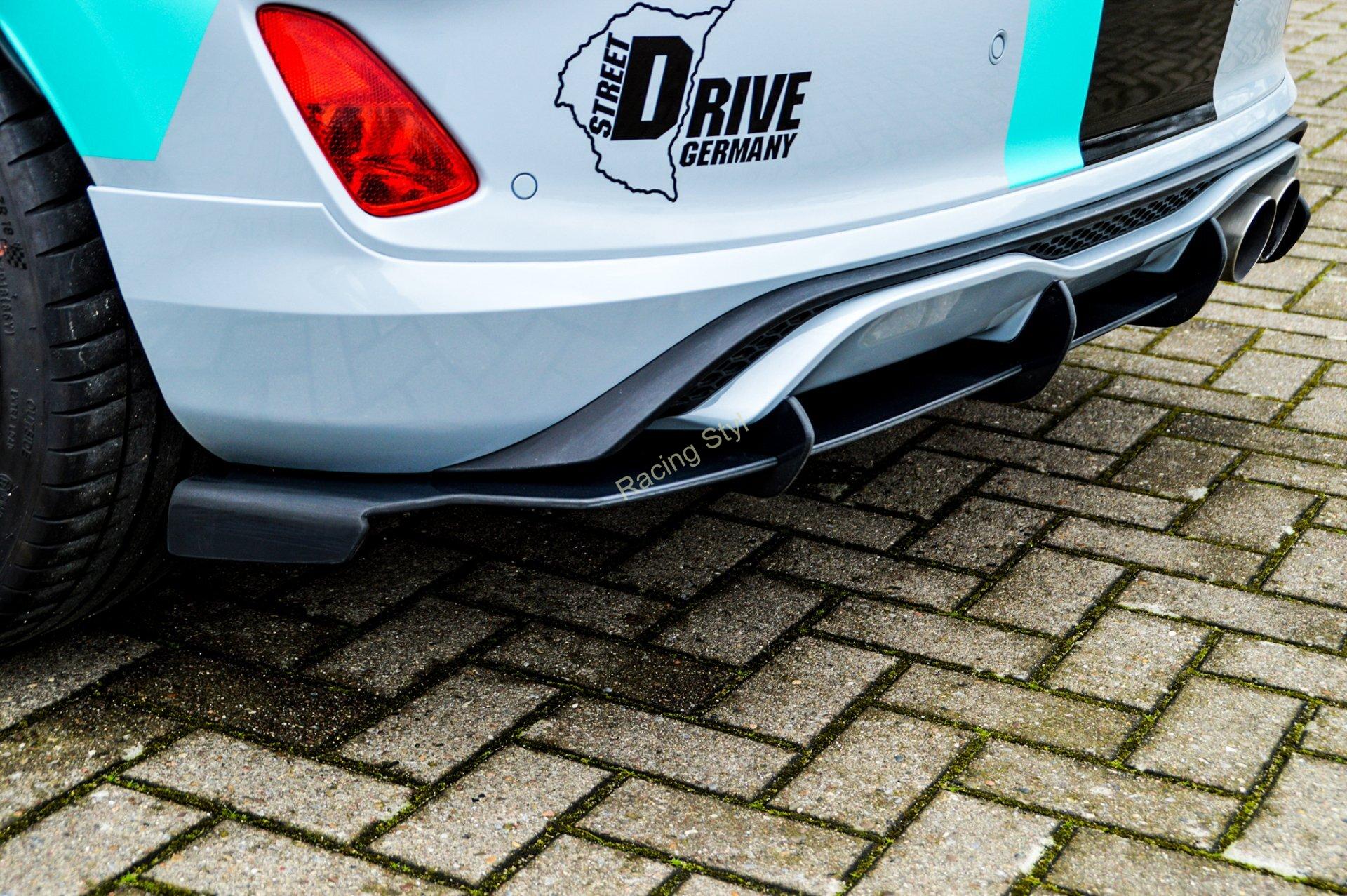 Ford Fiesta ST MK8 spoiler na zadní nárazník difuzor IN Tuning