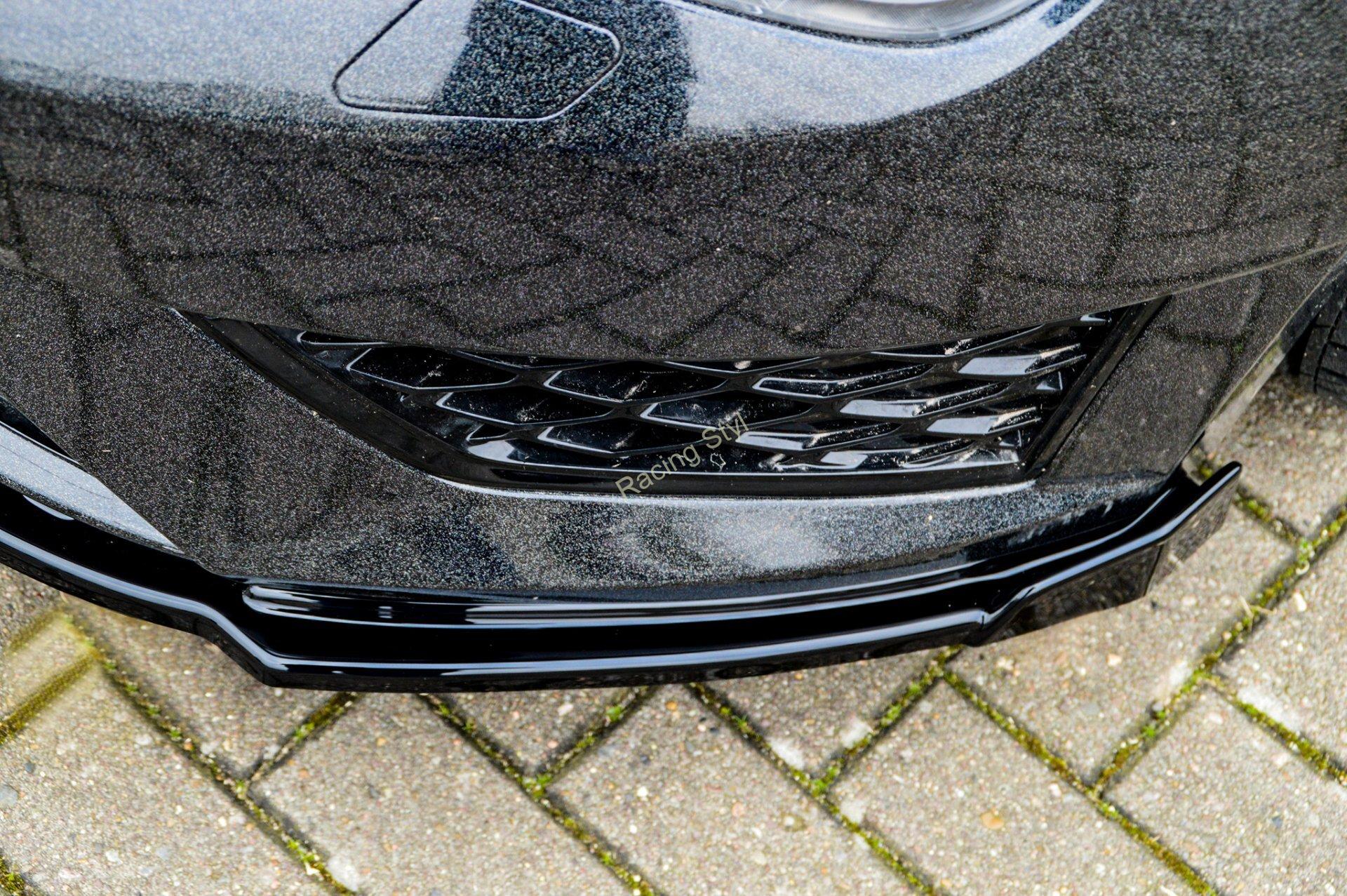 Seat Leon 5F FR/ Cupra přední spoiler lipa Glossy Black s křidélky IN Tuning