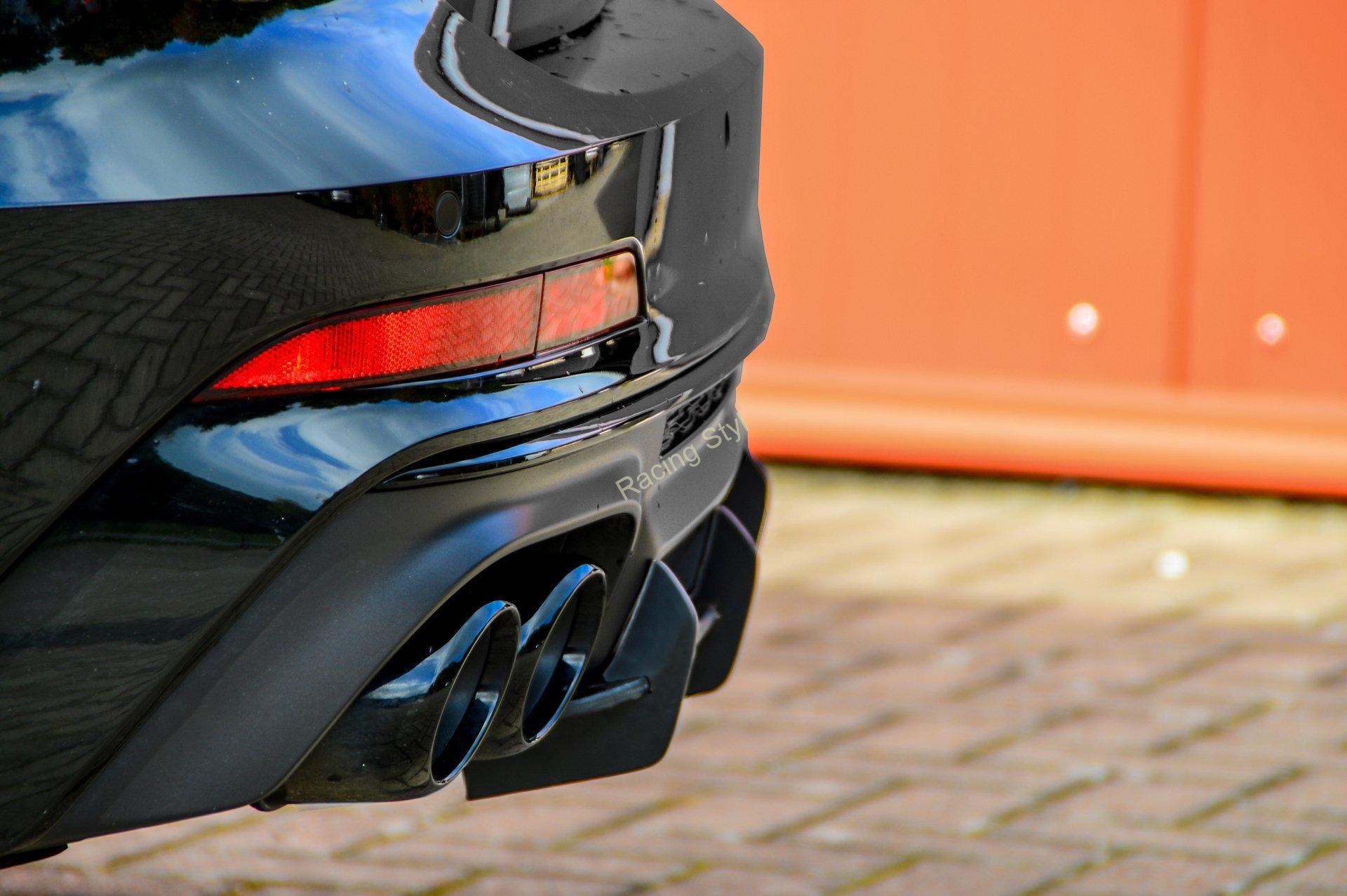 Audi A6 S6 C8 4K spoiler na zadní nárazník difuzor IN Tuning