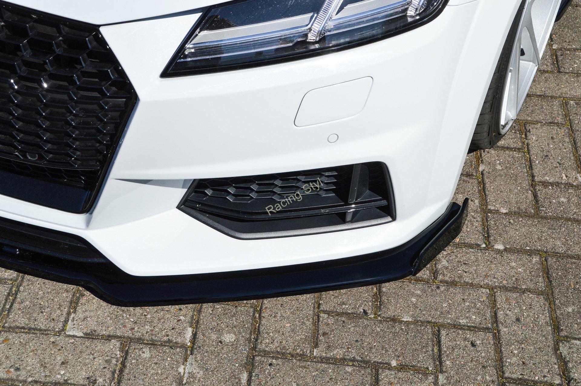 Audi TT S-Line/ TTS 8S přední spoiler lipa s křidélky IN Tuning Matt.