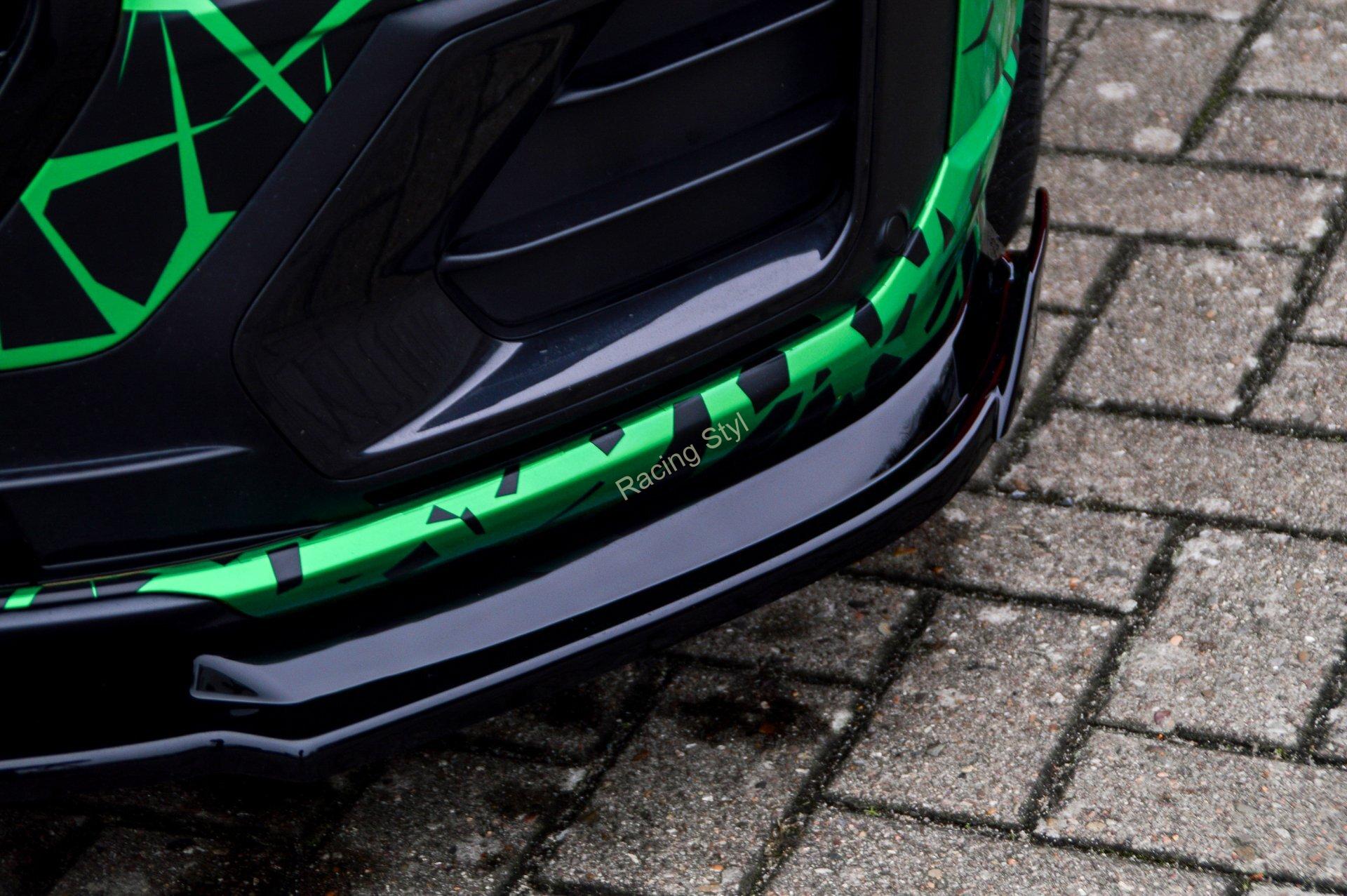 Audi Q2 GA přední spoiler lipa s křidélky IN Tuning Matt.