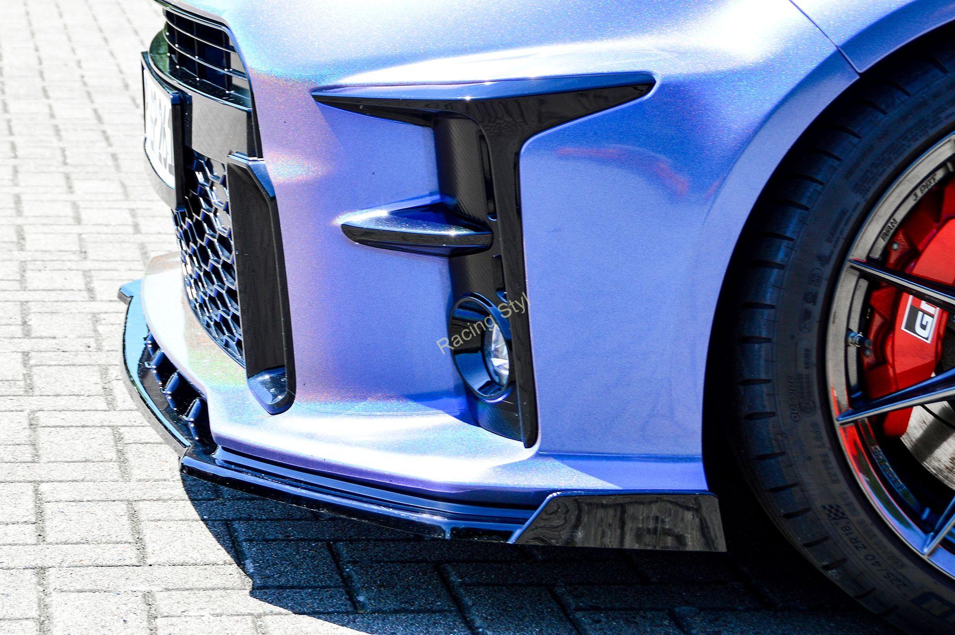 Toyota Yaris GR přední spoiler lipa s křidélky IN Tuning Matt.