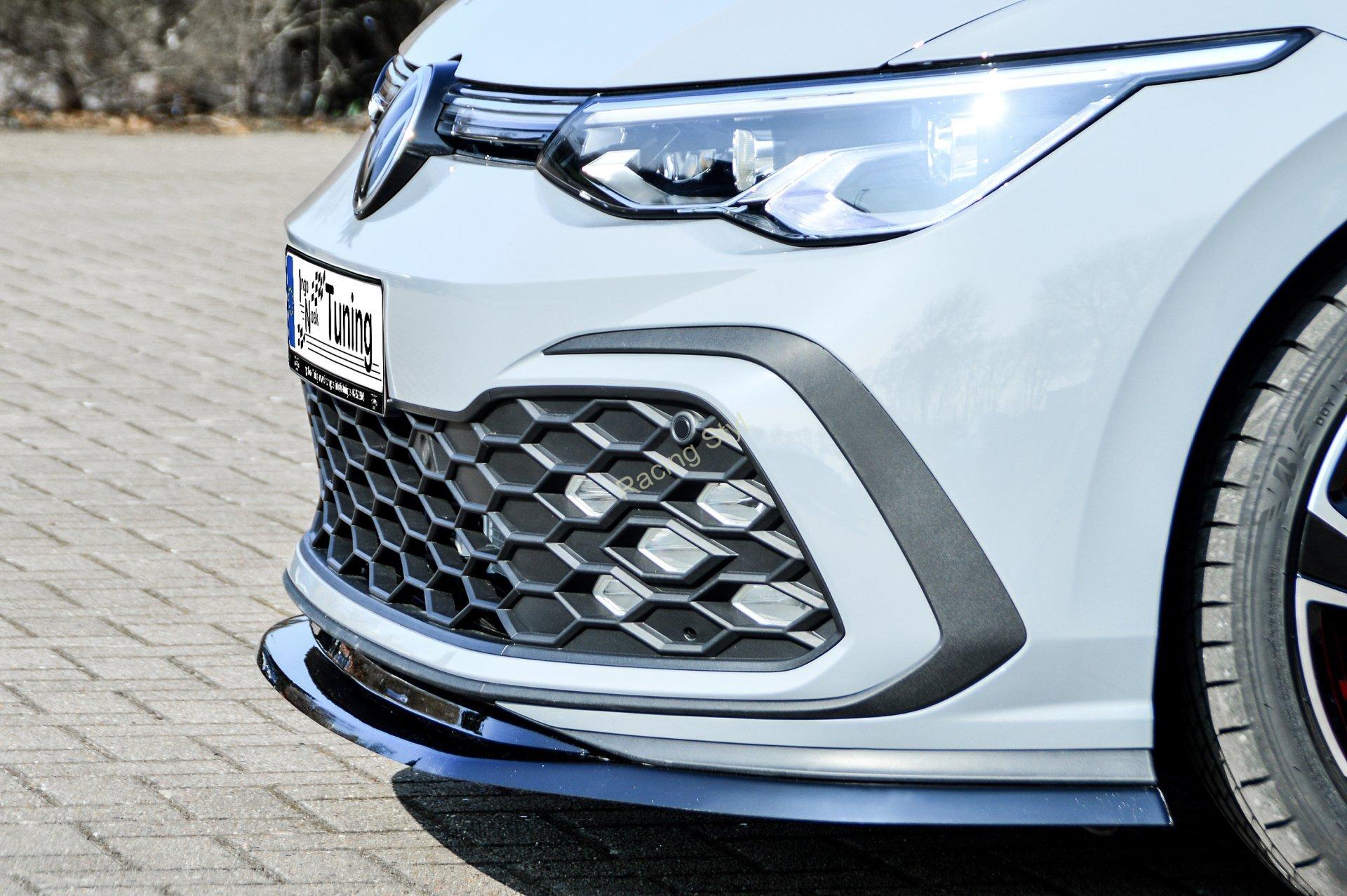 VW Golf 8 GTI/ GTD přední spoiler lipa IN Tuning Matt.