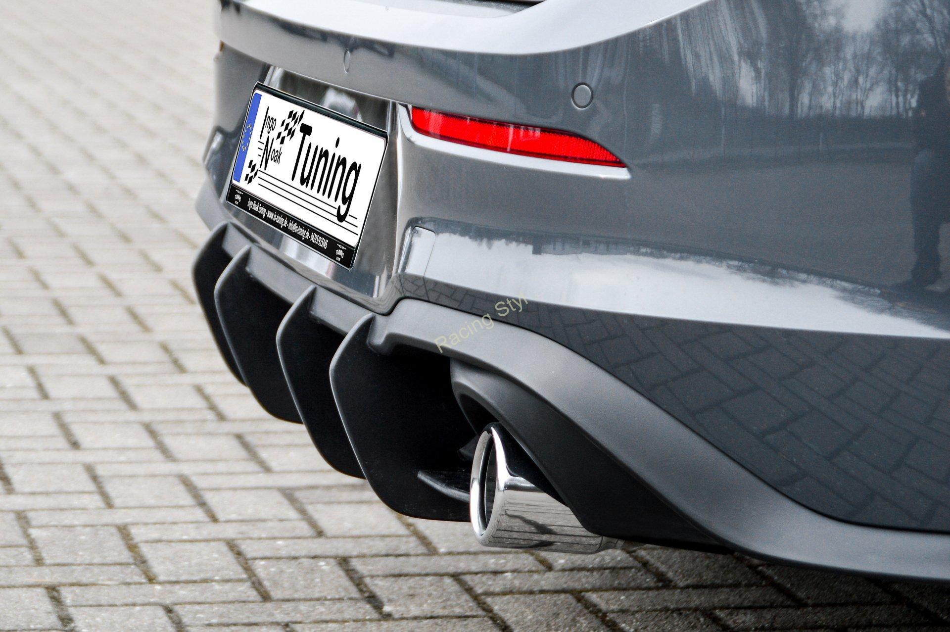 VW Golf 8 GTI spoiler na zadní nárazník difuzor IN Tuning