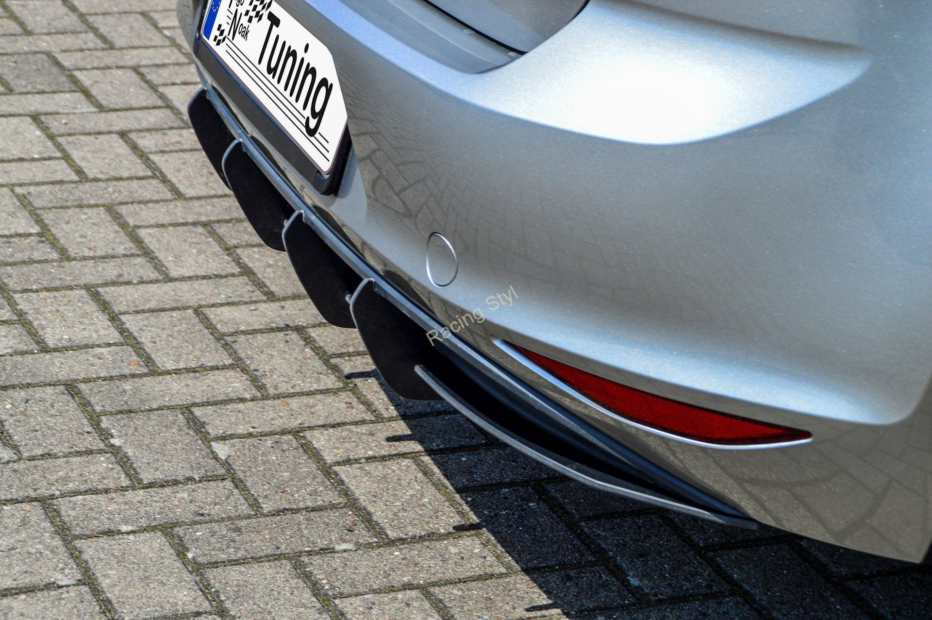 VW Golf 7 Standard difuzor na zadní nárazník IN Tuning