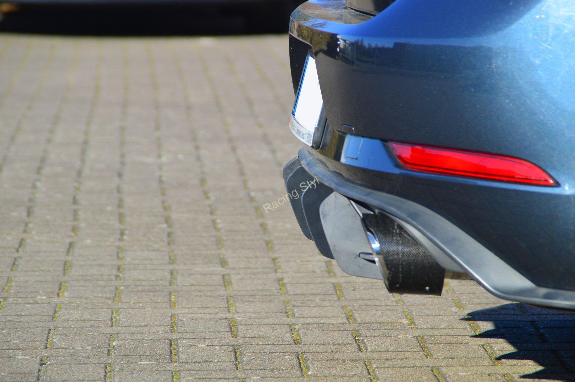 VW Golf 7 GTI a Performance Facelift difuzor na zadní nárazník IN Tuning