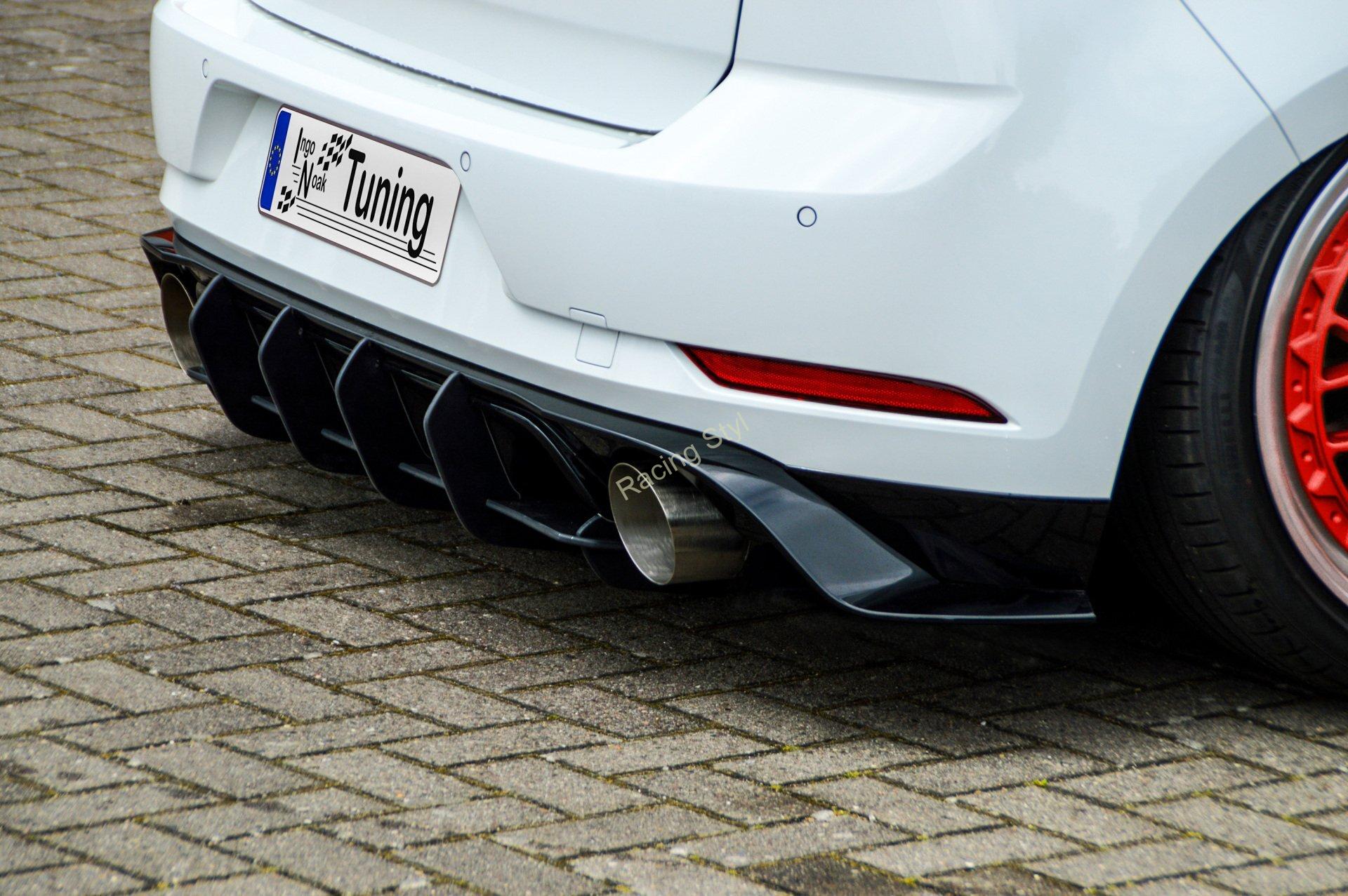 VW Golf 7 GTI TCR spoiler na zadní nárazník difuzor IN Tuning