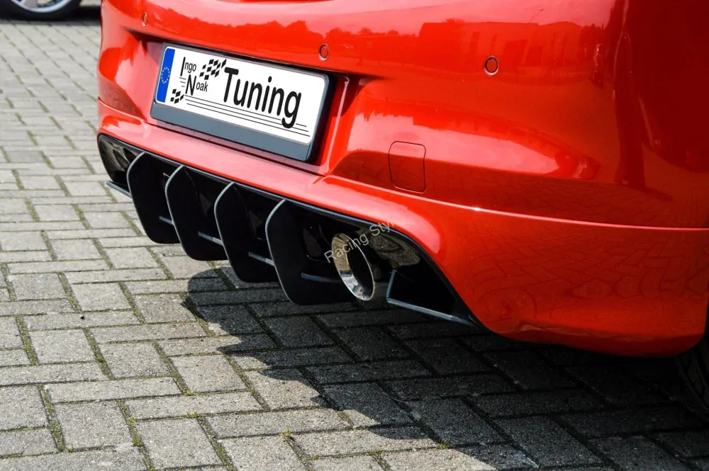 Opel Corsa E OPC spoiler na zadní nárazník difuzor IN Tuning