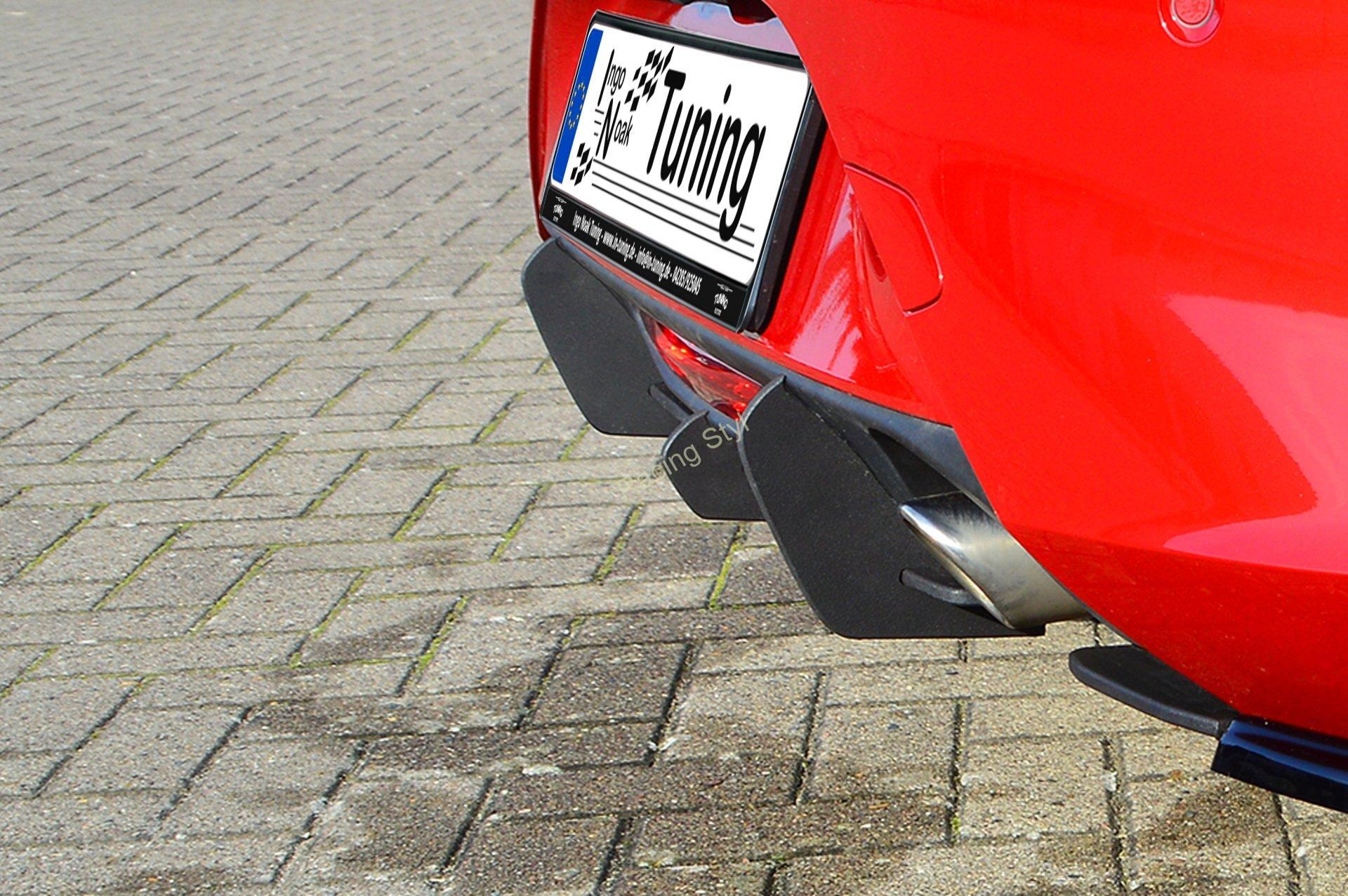 Opel Corsa F GS-Line spoiler na zadní nárazník difuzor IN Tuning
