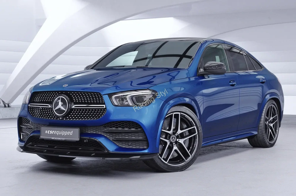 Mercedes Benz GLE C167 AMG-Line přední spoiler lip Glossy Black CSR Lesk