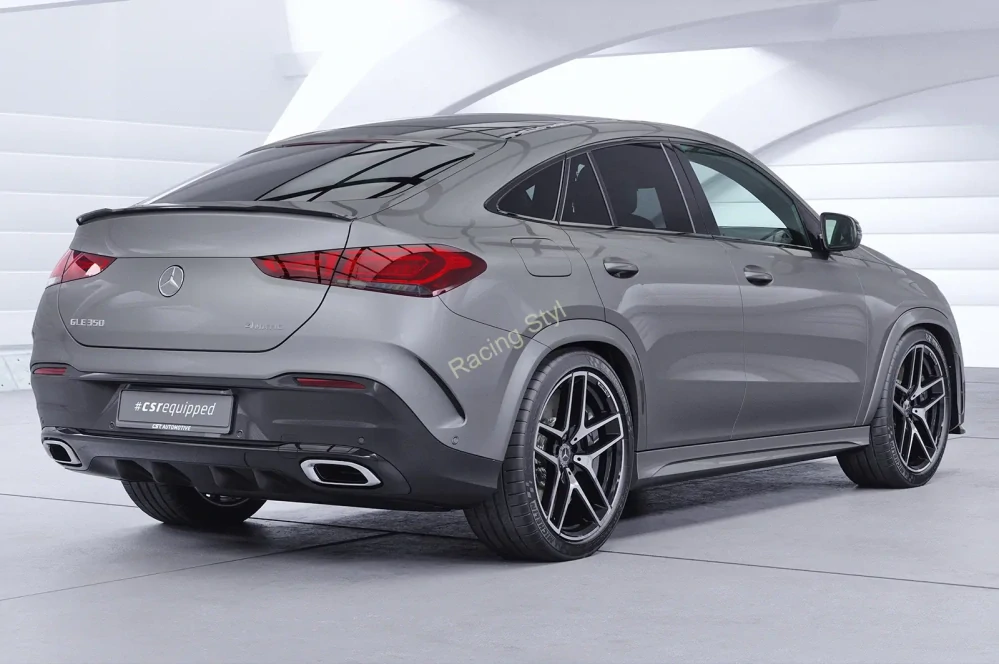 Mercedes Benz GLE C167 zadní spoiler Glossy Black CSR Lesk.