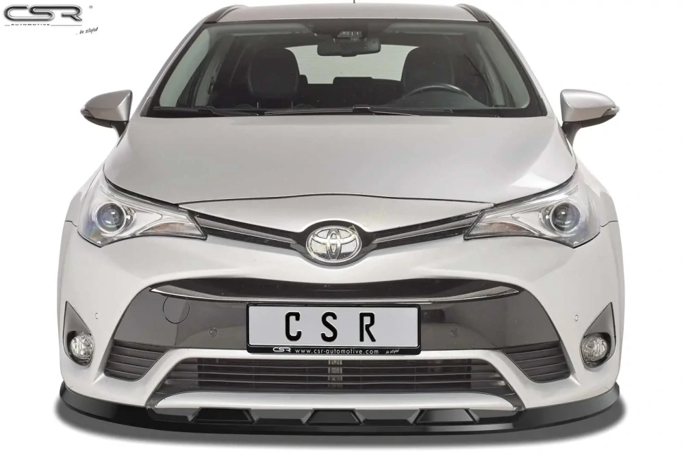 Toyota Avensis (T27) přední spoiler lip Glossy Black CSR Lesk