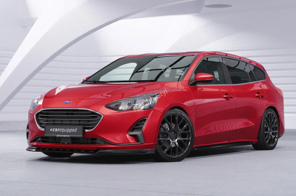 Ford Focus MK4 Turnier nástavce na boční prahy Glossy Black CSR Lesk.