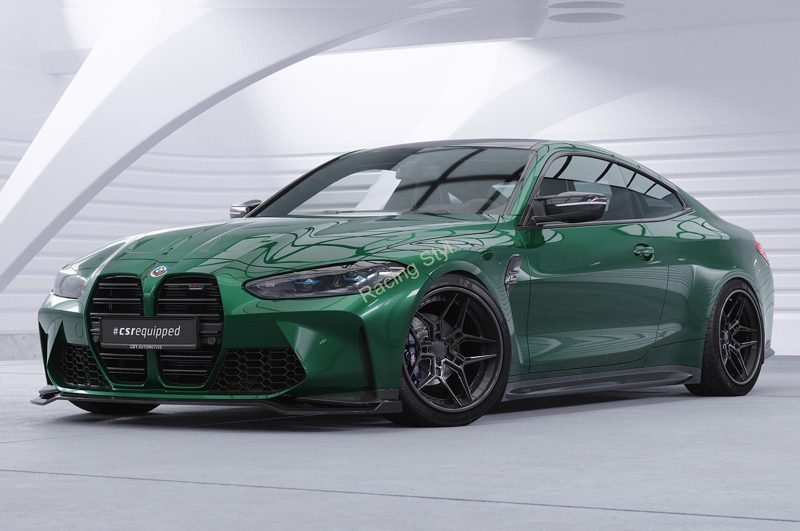 BMW M3 G80/G81 a M4 G82/G83 Competition přední spoiler lip CSR Matt