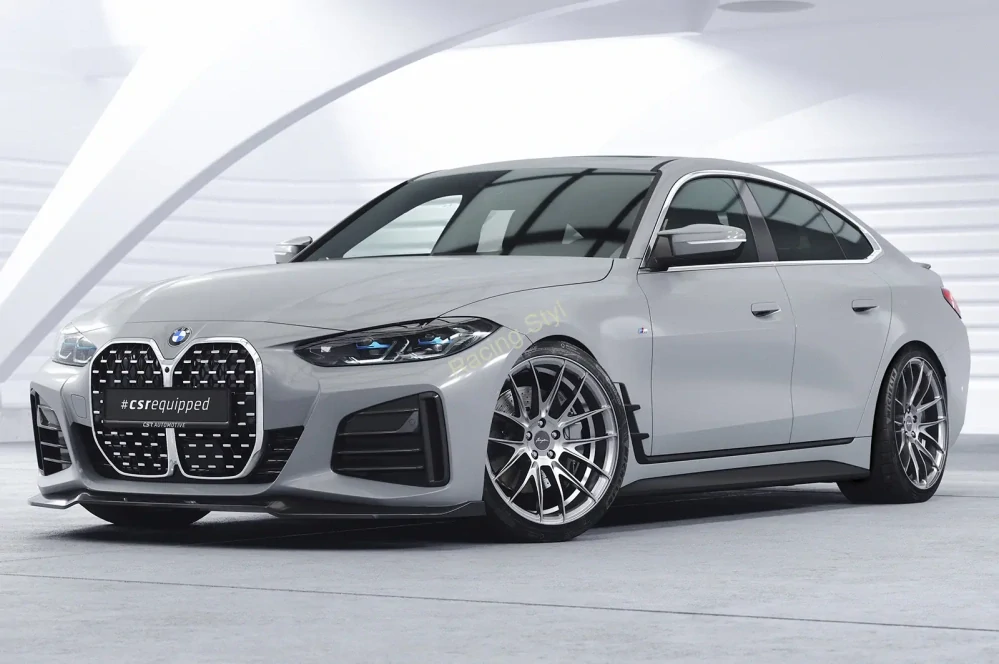 BMW 4 (G26)/ i4 M-Paket LCI přední spoiler lipa Glossy Black CSR Lesk