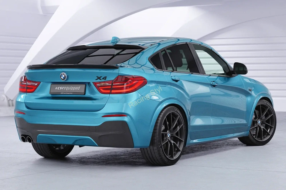 BMW X4 F26 zadní spoiler na zadní okno Glossy Black CSR Lesk