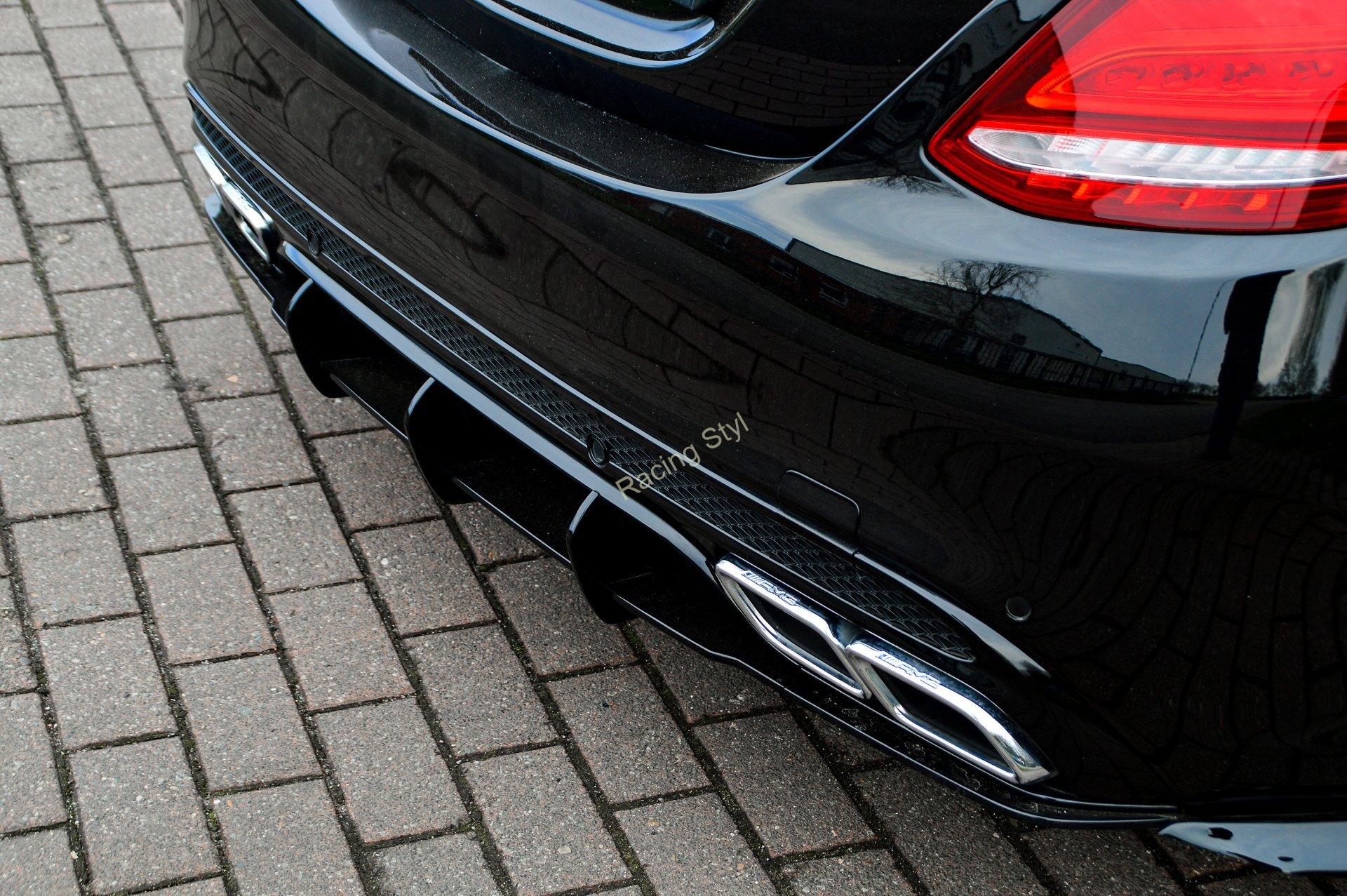 Mercedes Benz C63AMG+S Sedan spoiler na zadní nárazník difuzor IN Tuning