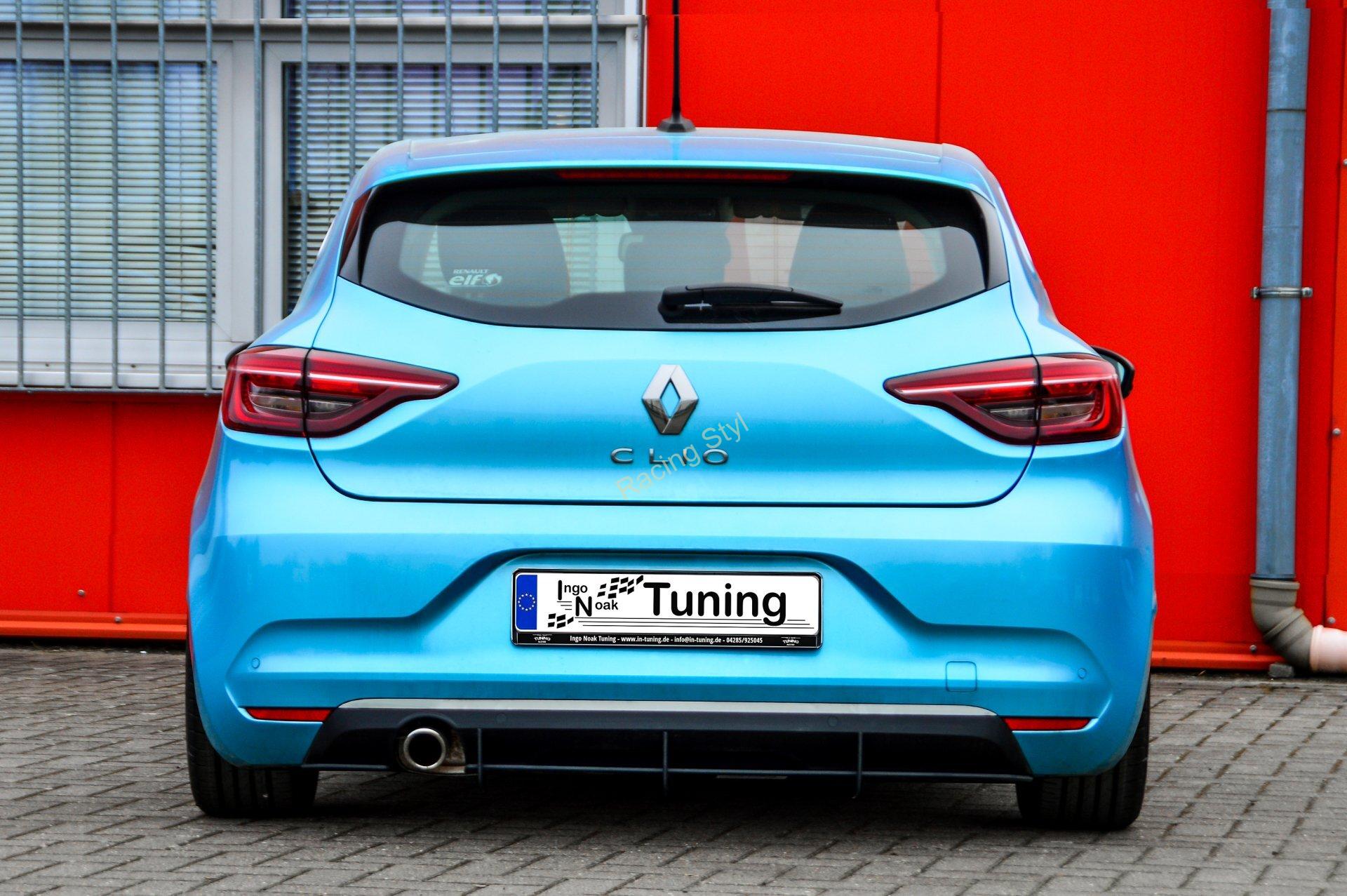 Renault Clio 5 spoiler na zadní nárazník difuzor IN Tuning