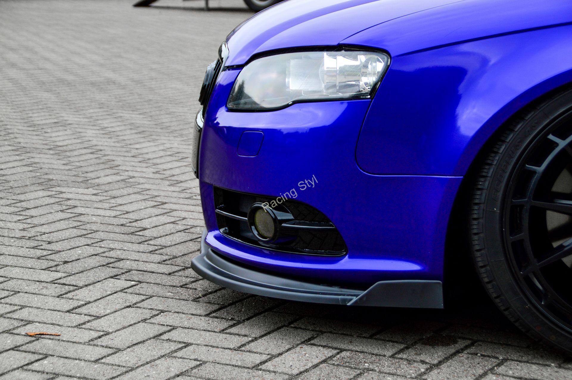 Audi S4/ A4 B7 Avant S-Line přední spoiler lipa s křidélky IN Tuning Matt.