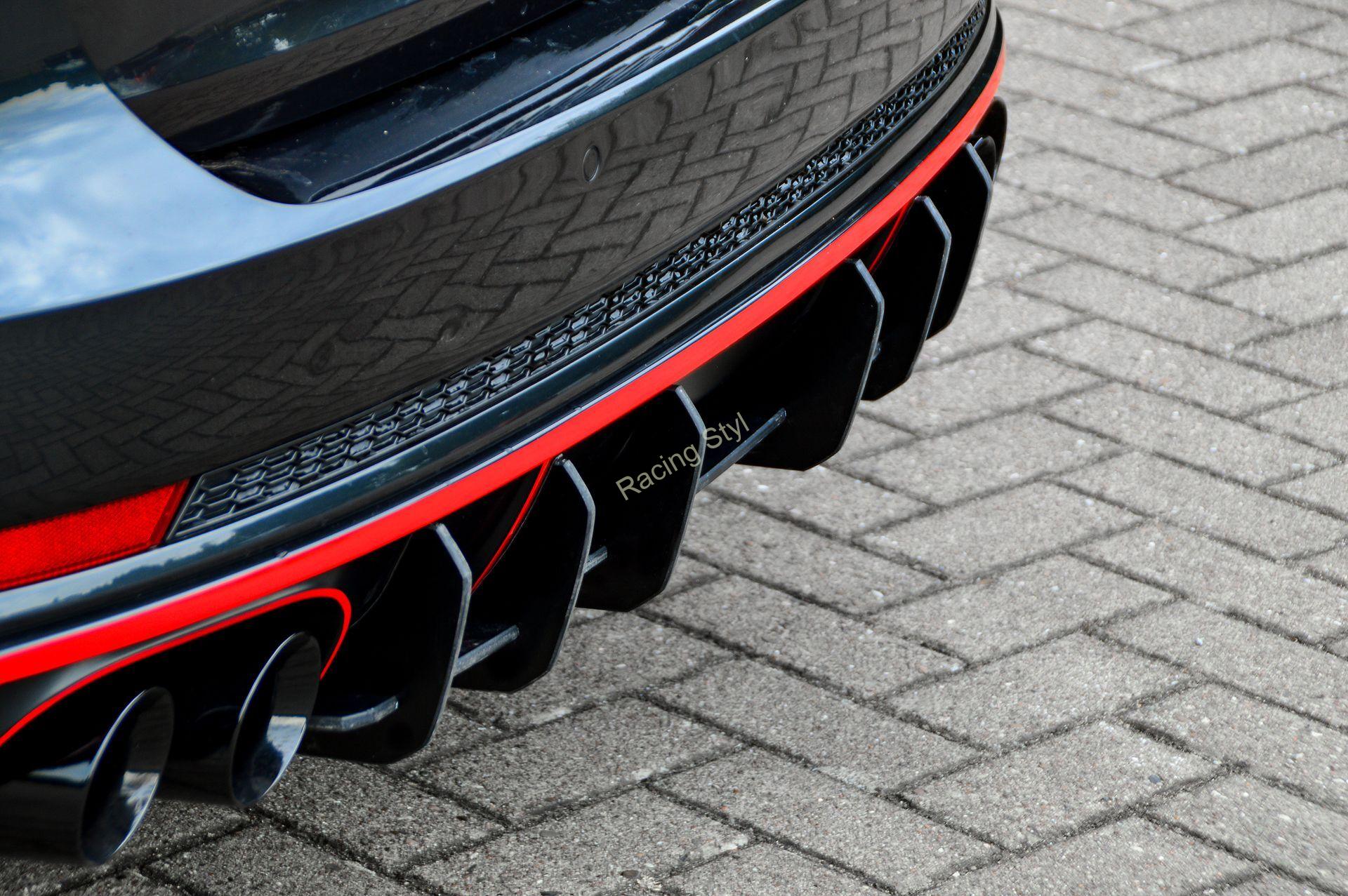 Audi S4 B9 spoiler na zadní nárazník difuzor IN Tuning