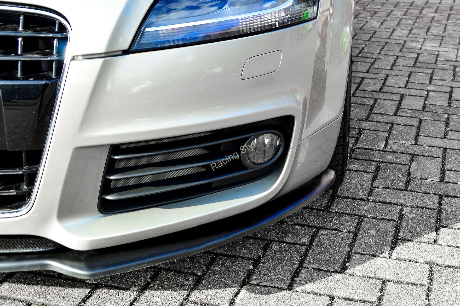 Audi TT 8J S-Line přední spoiler lipa Glossy Black IN Tuning Lesk.