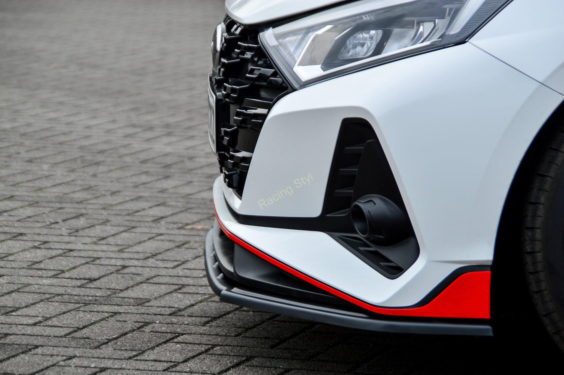 Hyundai I20N Performance přední spoiler lipa IN Tuning Matt.
