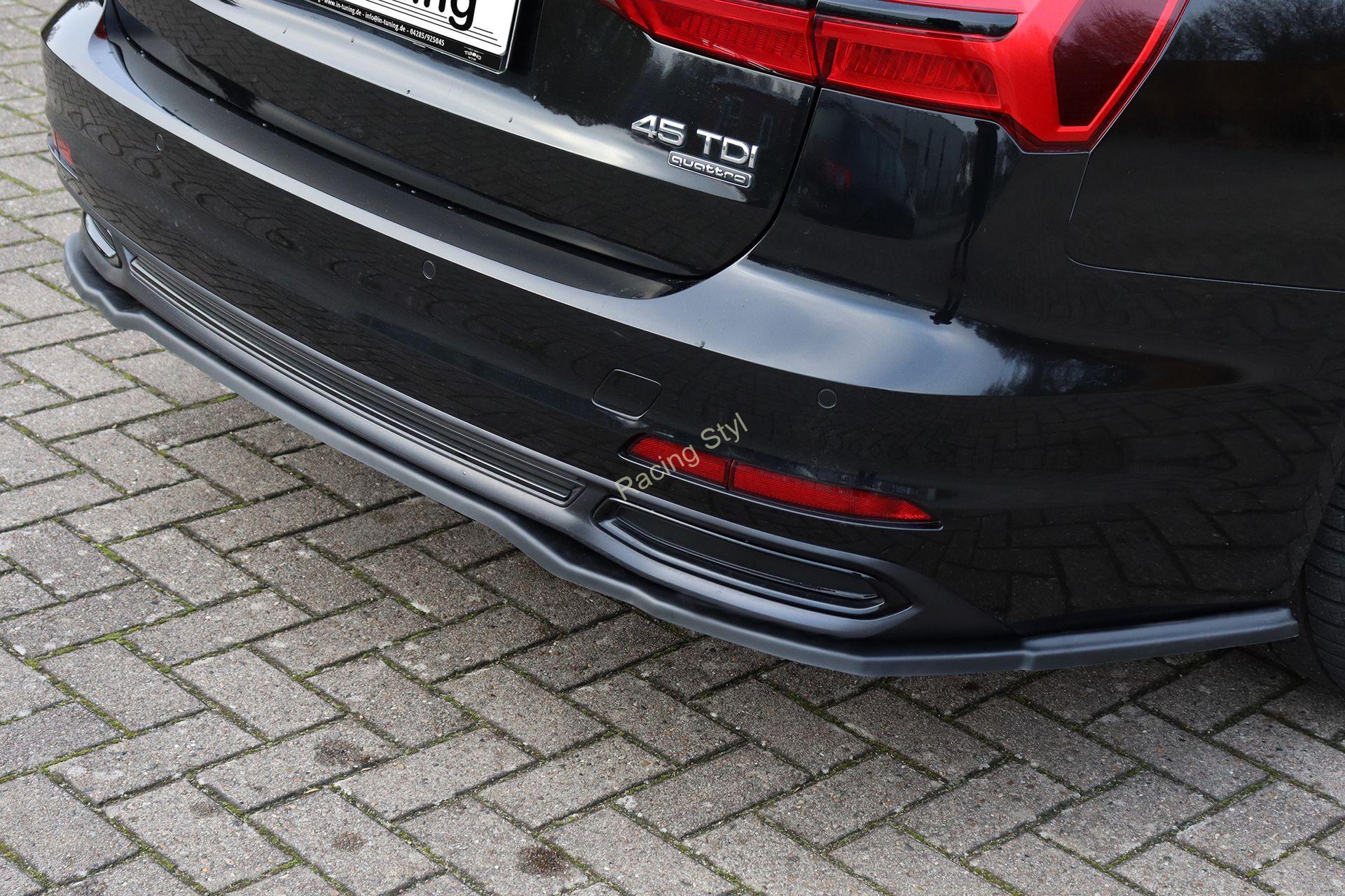 Audi A6 4K C8 spoiler pod zadní nárazník IN Tuning